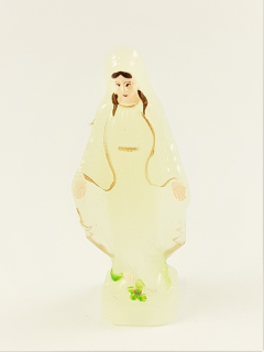 Panna Marie - svítící soška plastová - malá - 6,5 cm