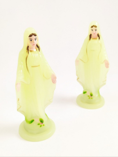 Panna Maria - svítící soška plastová - větší -10 cm